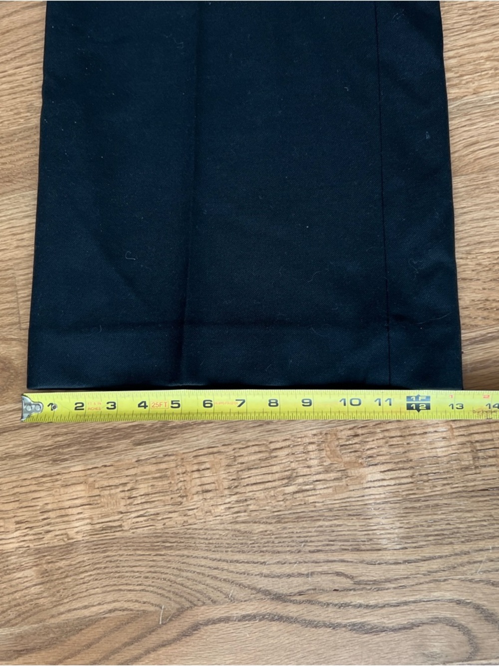 NWT J. Crew Carolina Black Dress Pants Wide Legged Sz 14 - Picture 9 of 10